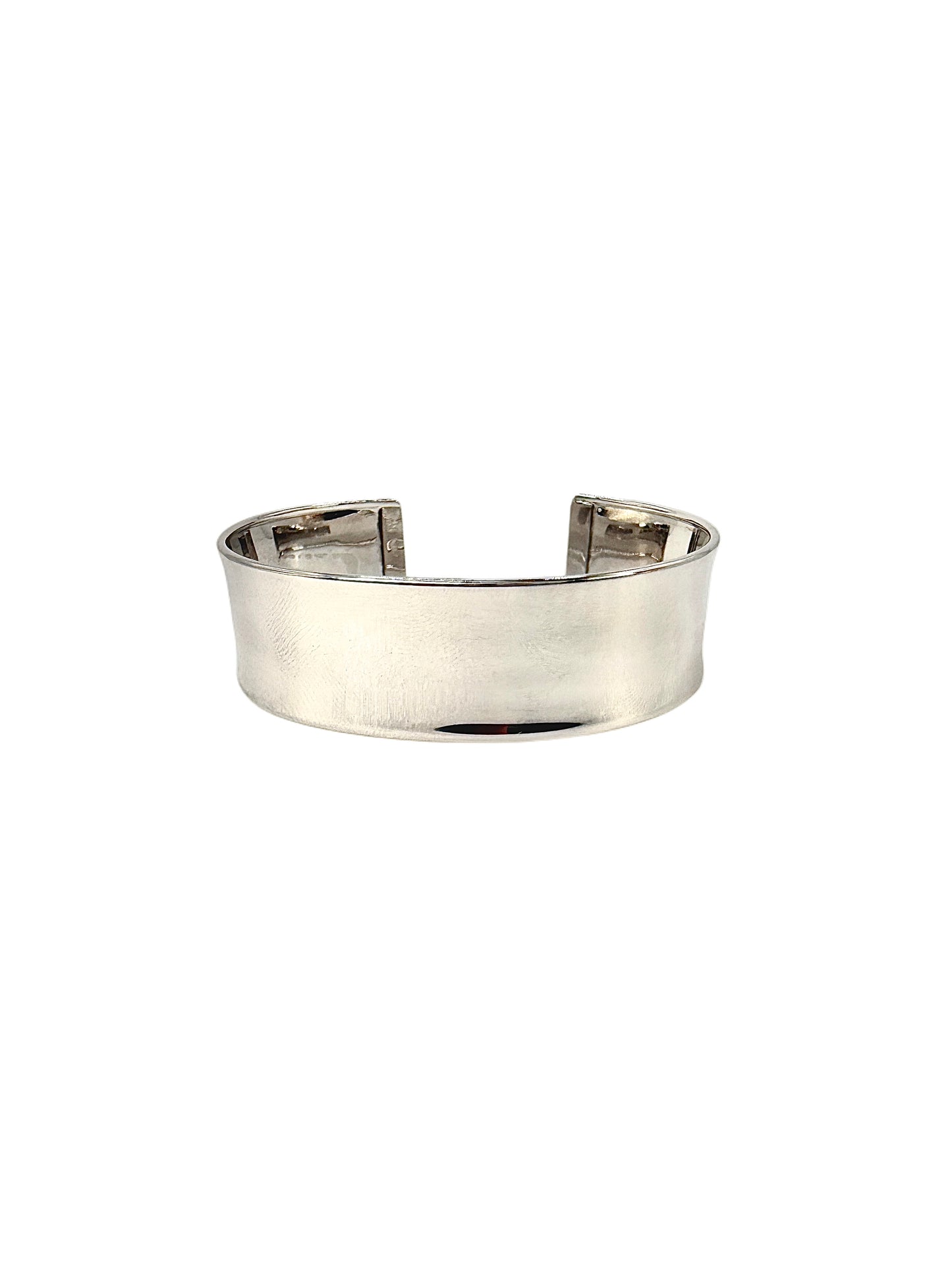 14 K White gold Cuff