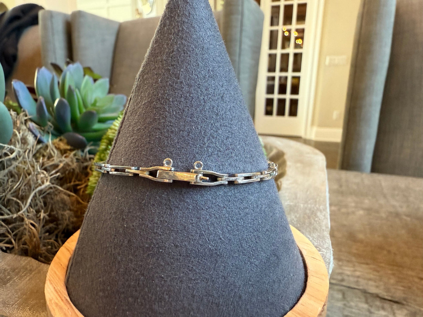 Art Deco Diamond Bracelet 2 carats 14K gold