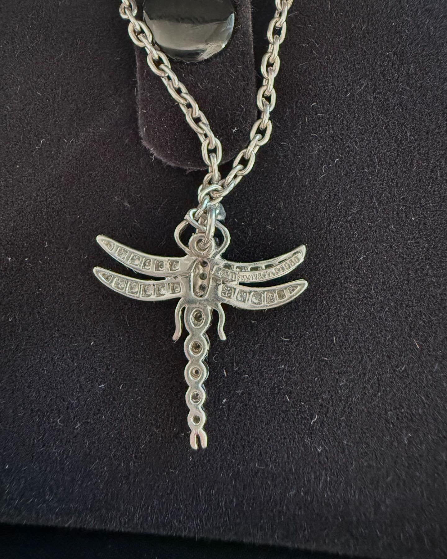 Tiffany & Co. Platinum and Diamond Dragonfly