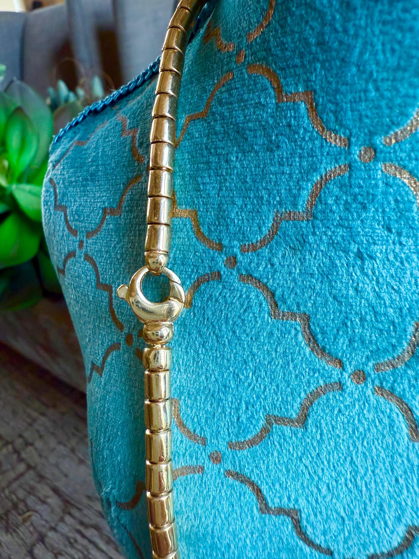 14K Snake Chain with Large Lobster Clasp 20”
