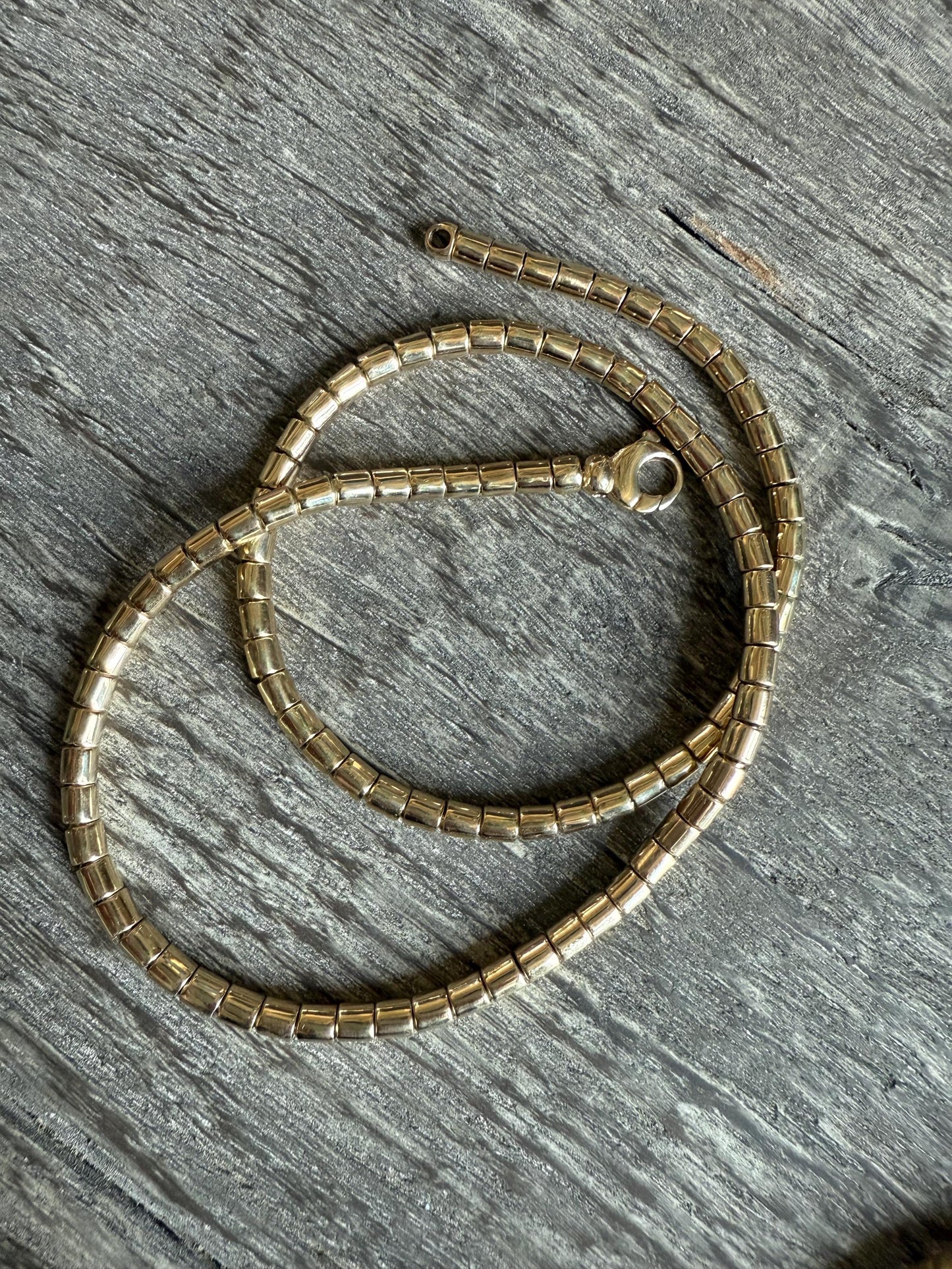 14K Snake Chain with Large Lobster Clasp 20”