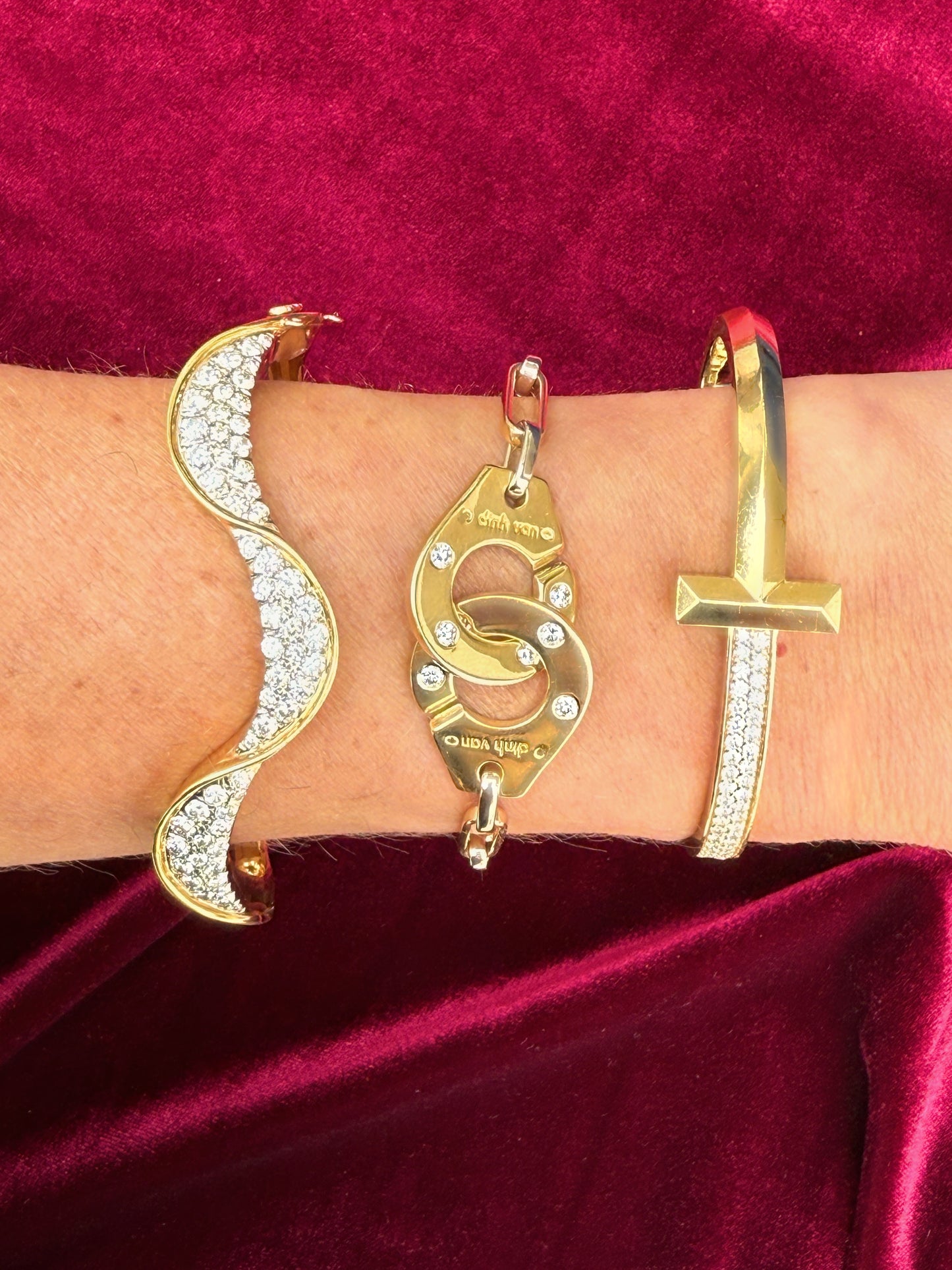 Menottes Dinh Van Handcuff Bracelet