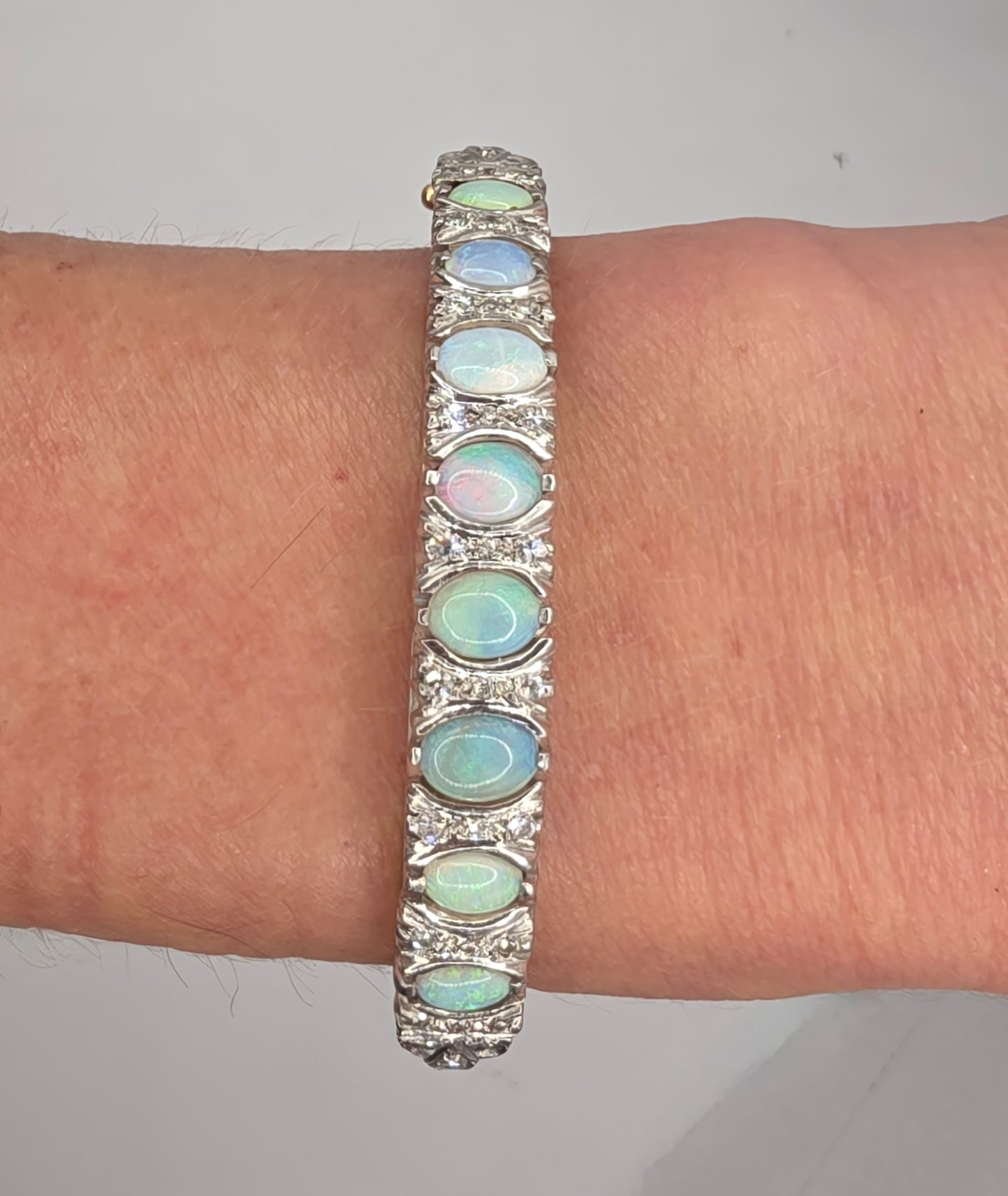 Australian Opal Victorian Bangle