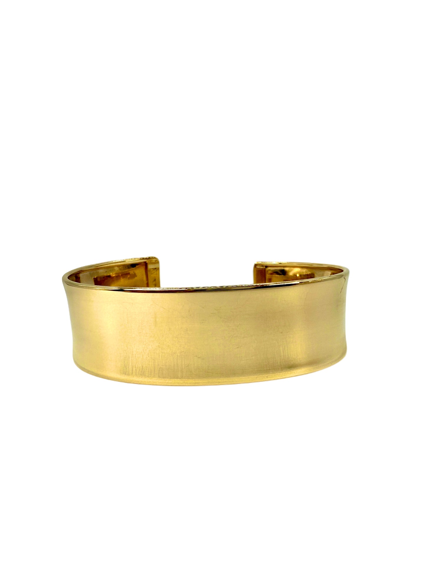 14 K Yellow gold Cuff