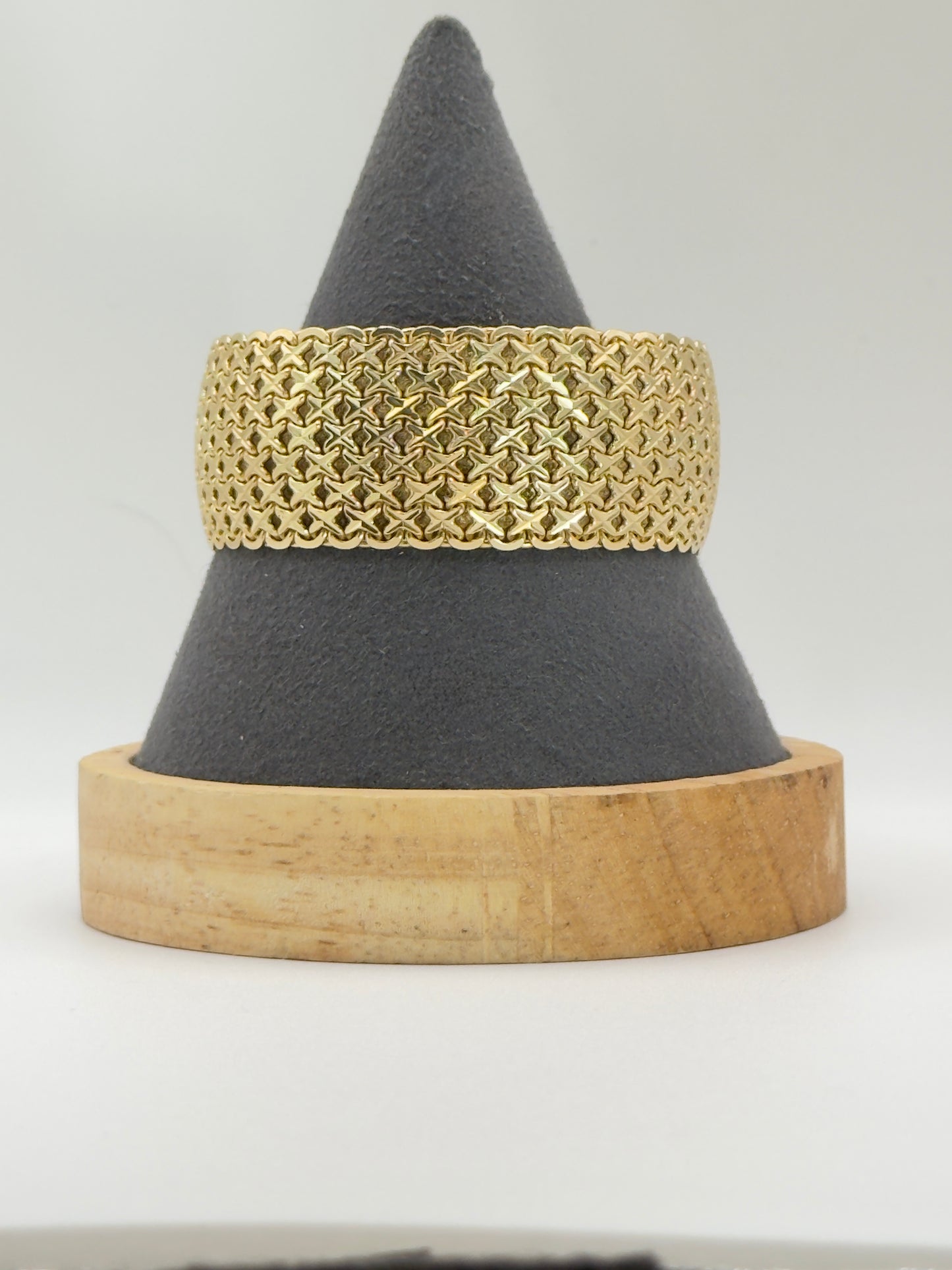 Heavy Italian Link Bracelet XO 