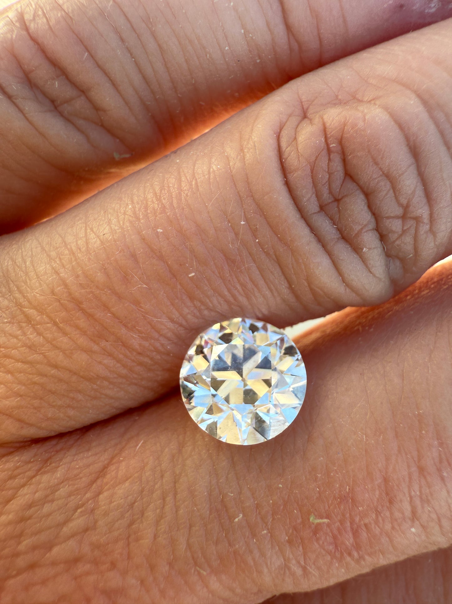 3.0 ct Old European Lab Grown Diamond