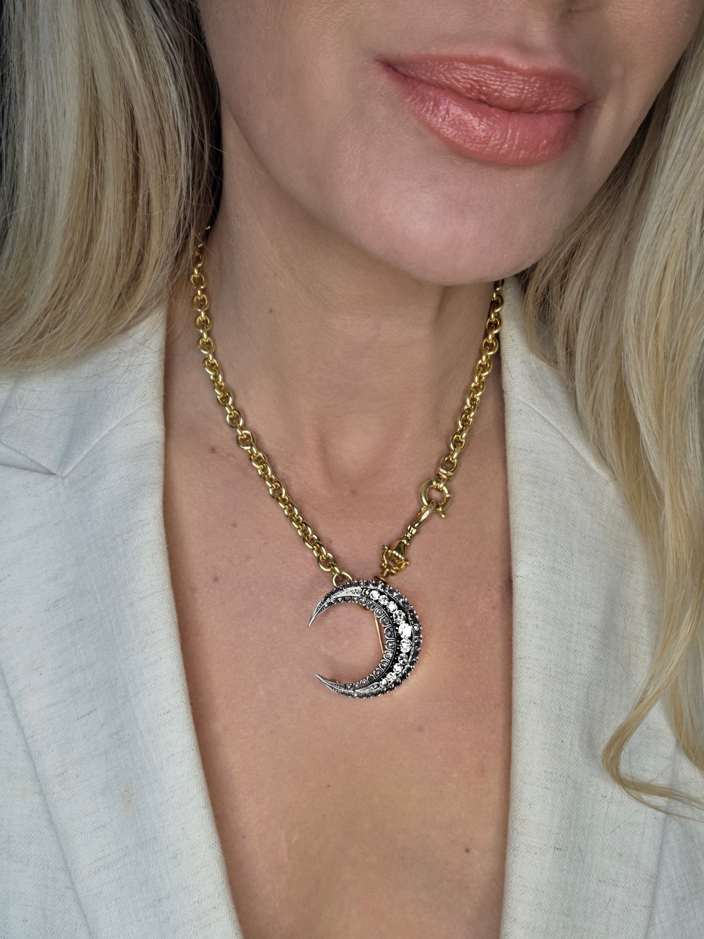 18k gold Cable Chain