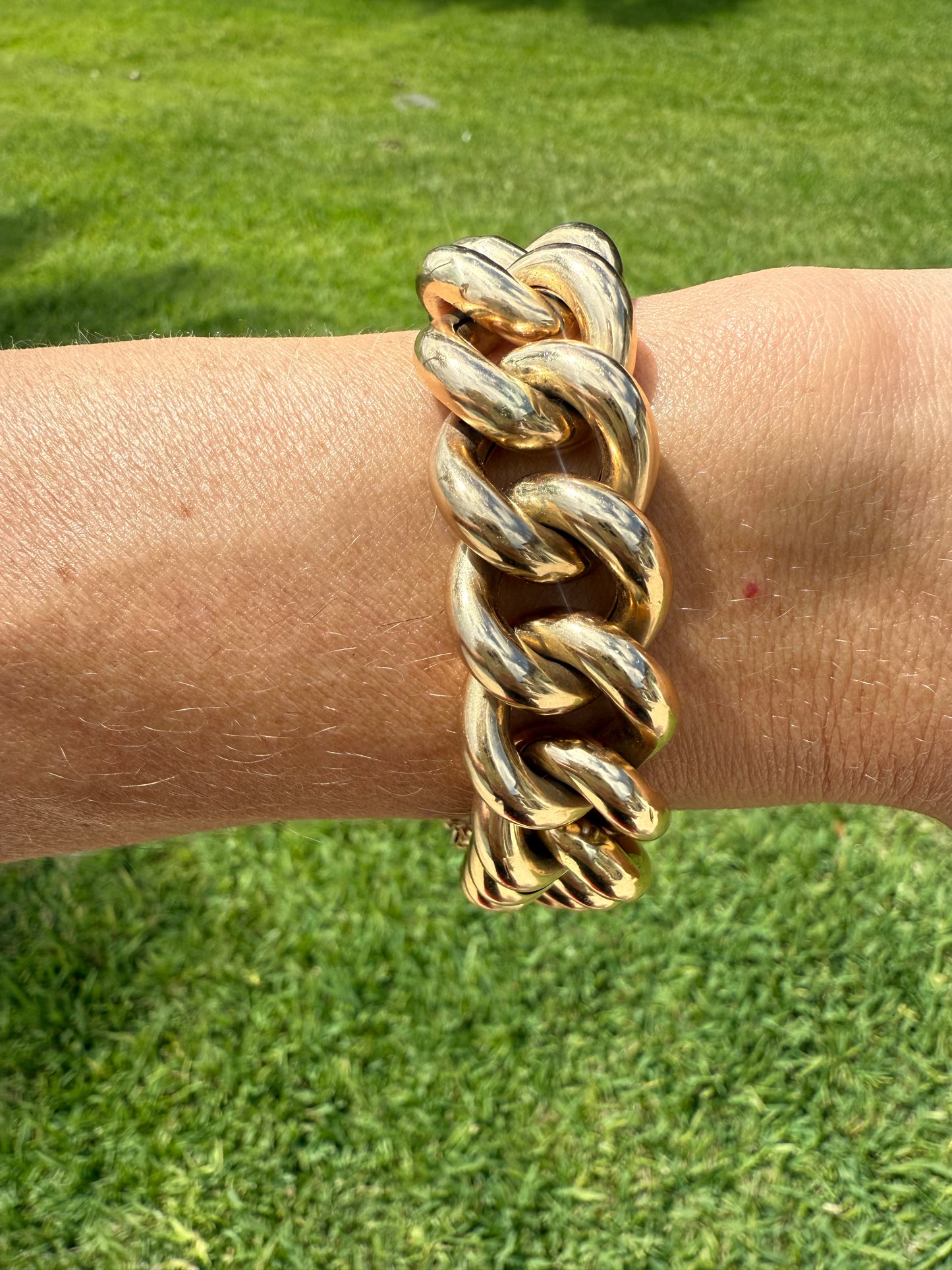 Large Curb Bracelet