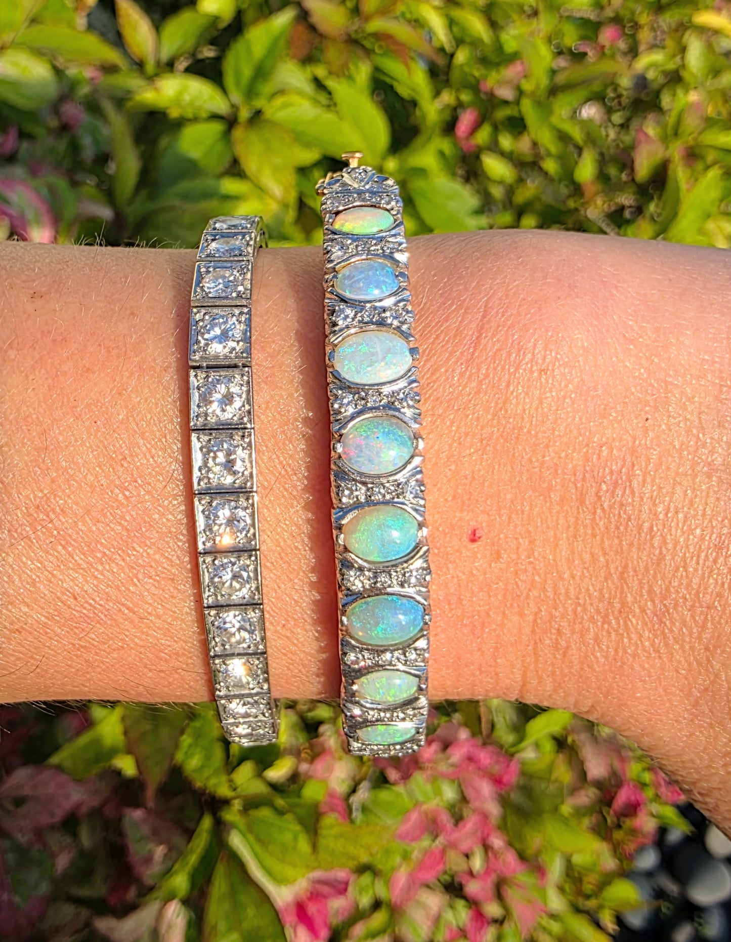 Australian Opal Victorian Bangle