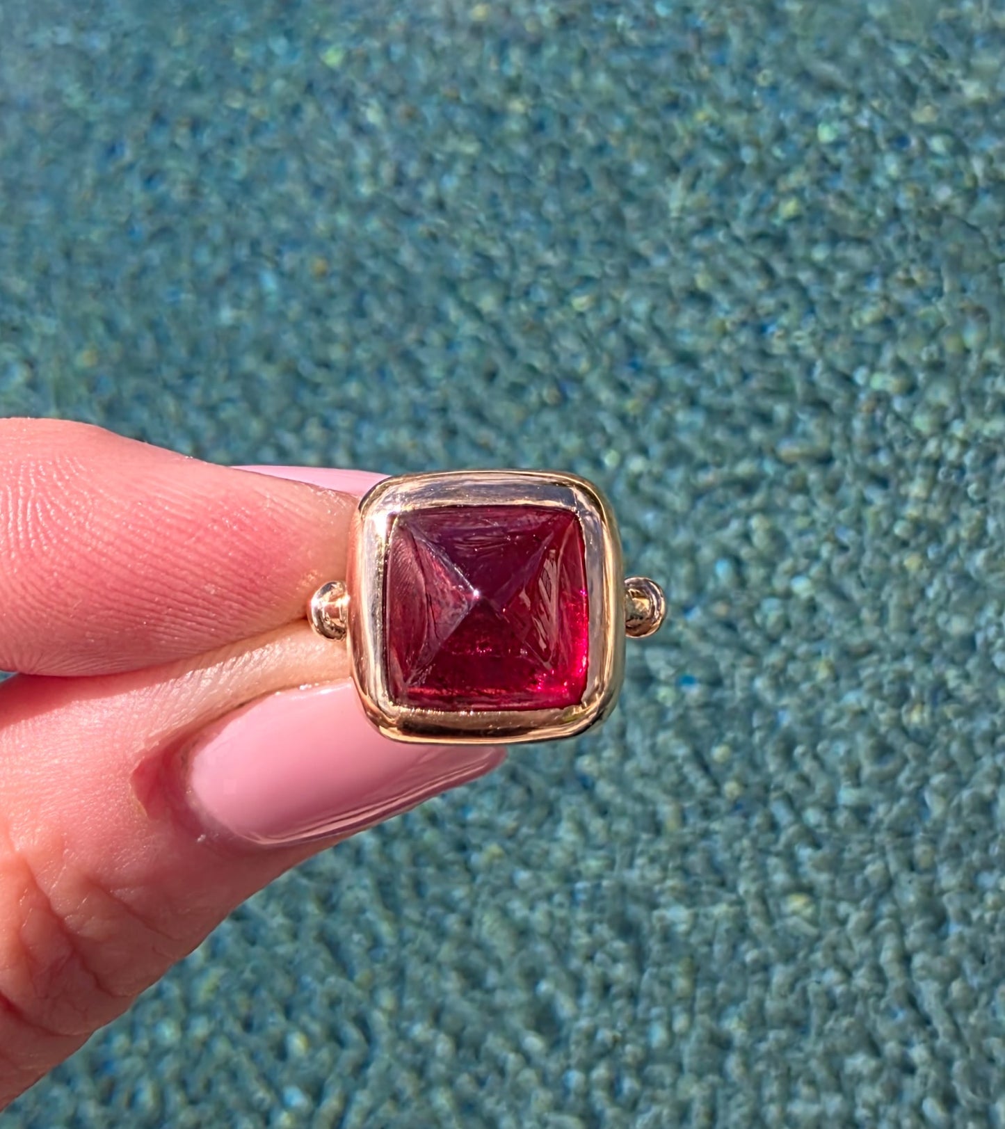 6ct Sugarloaf Rubellite Tourmaline