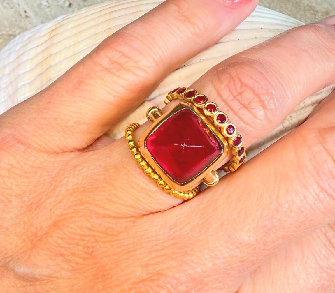 6ct Sugarloaf Rubellite Tourmaline