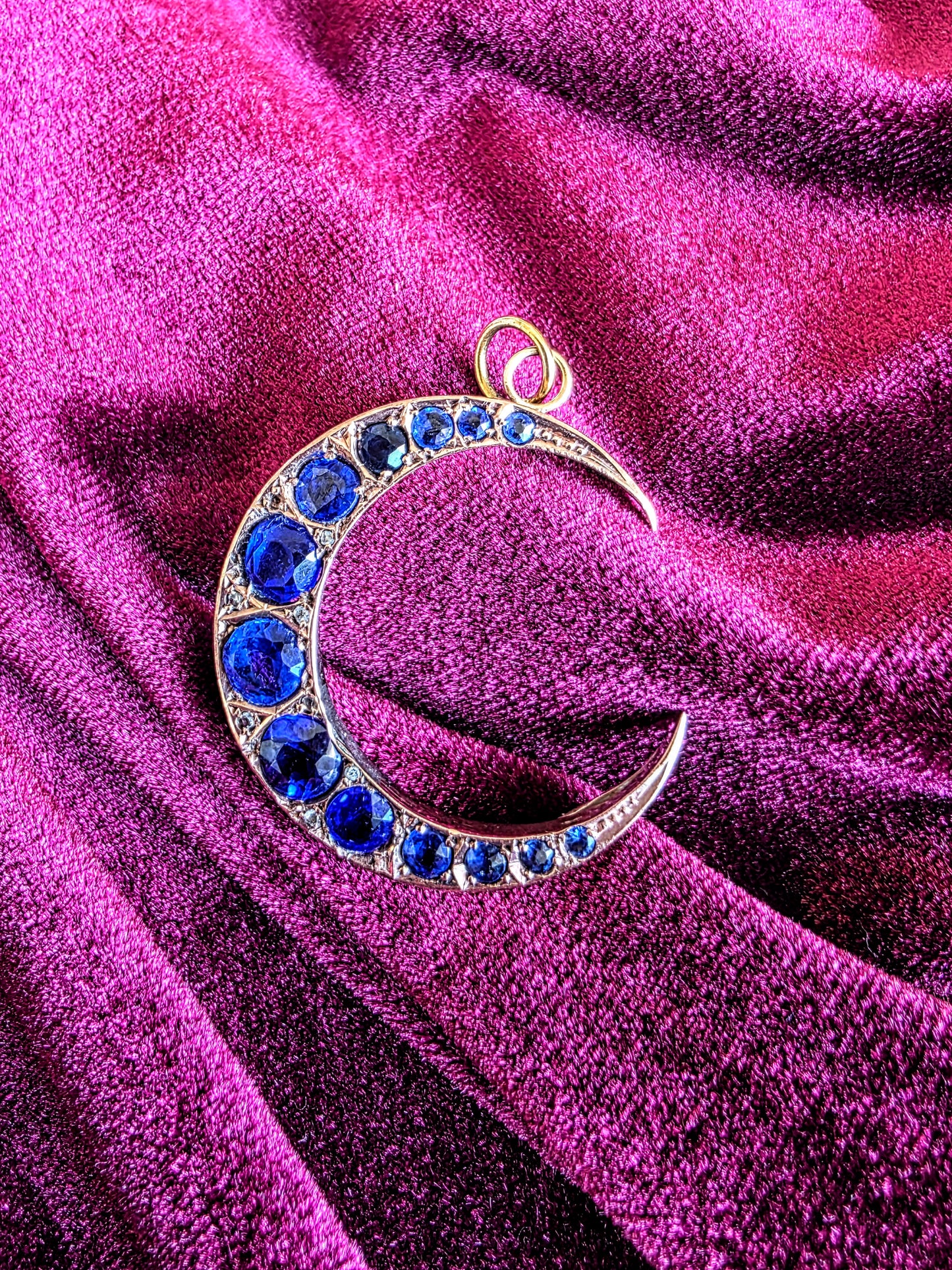 Antique Crescent Pendant