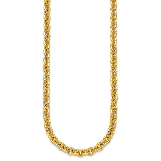 18k gold Cable Chain