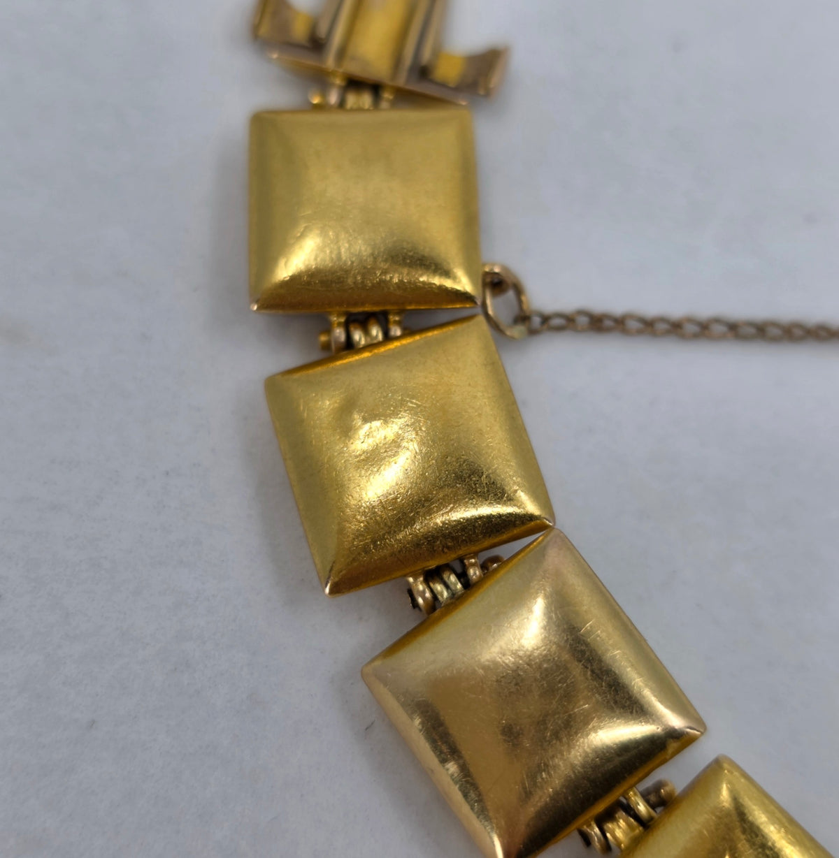Antique Victorian Gold & Diamond North Star Panel Bracelet | Circa 1900’s