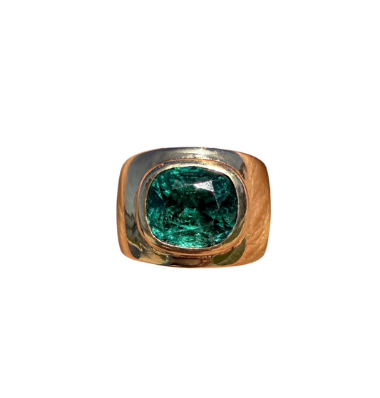 Green Tourmaline Raised Cigar band