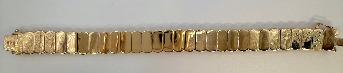 Modern 14K Link Bracelet