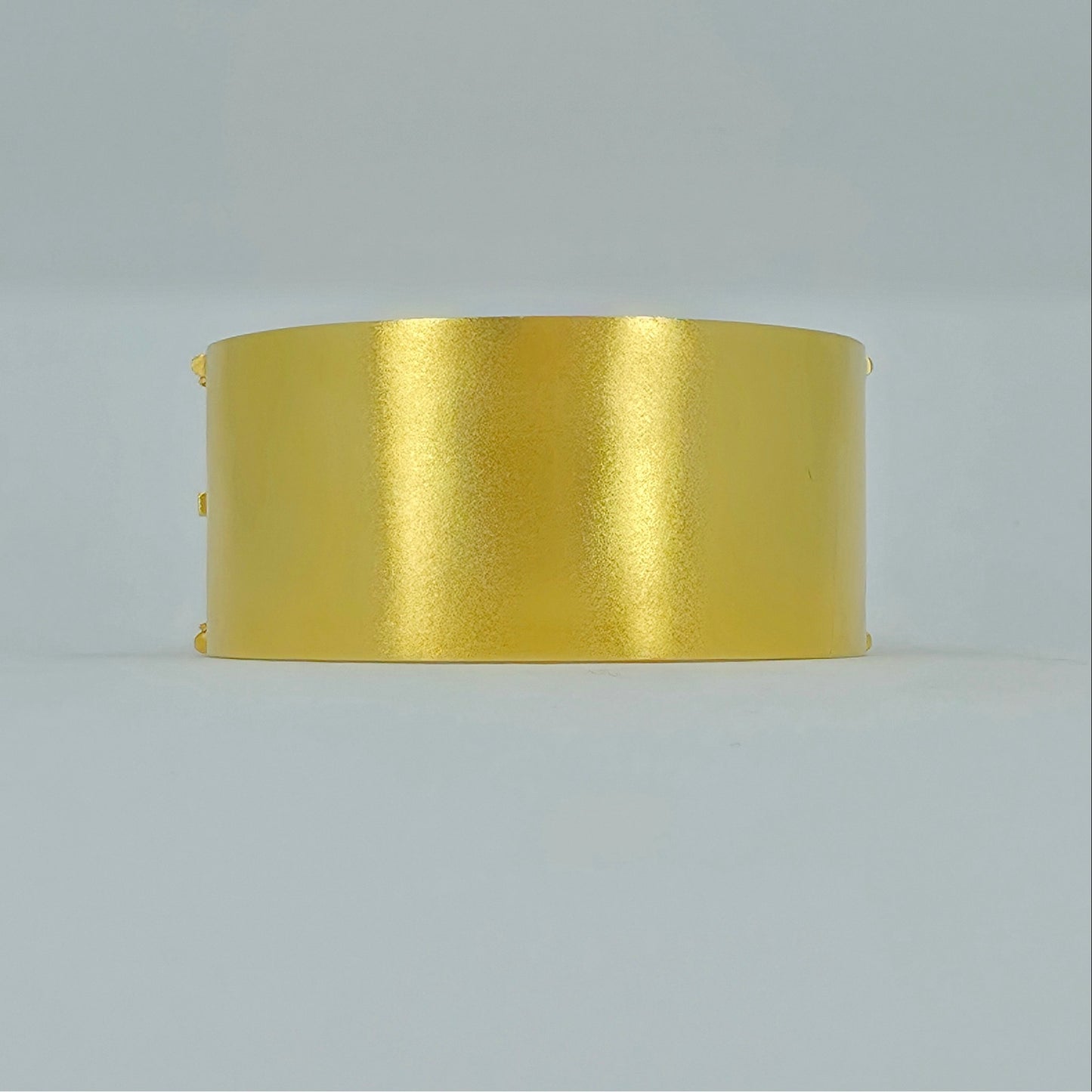 Antique Victorian Gold Bangle Bracelet- Blue Guilloché Enamel & Old-Cut Diamonds | England, Mid-19th Century