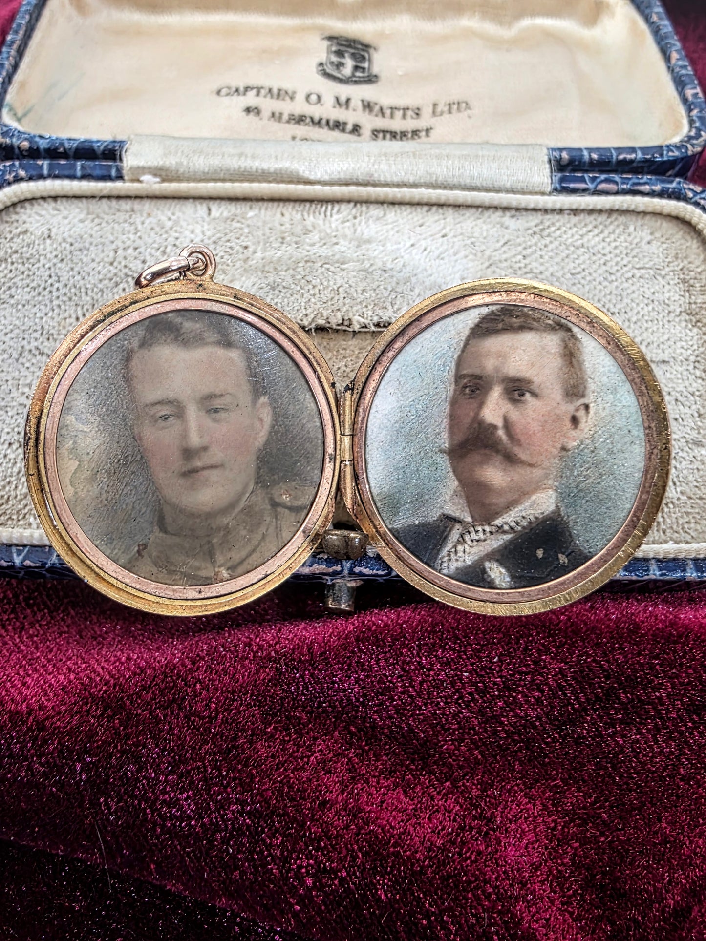 9K Rose Gold Antique Locket from early 1900’s
