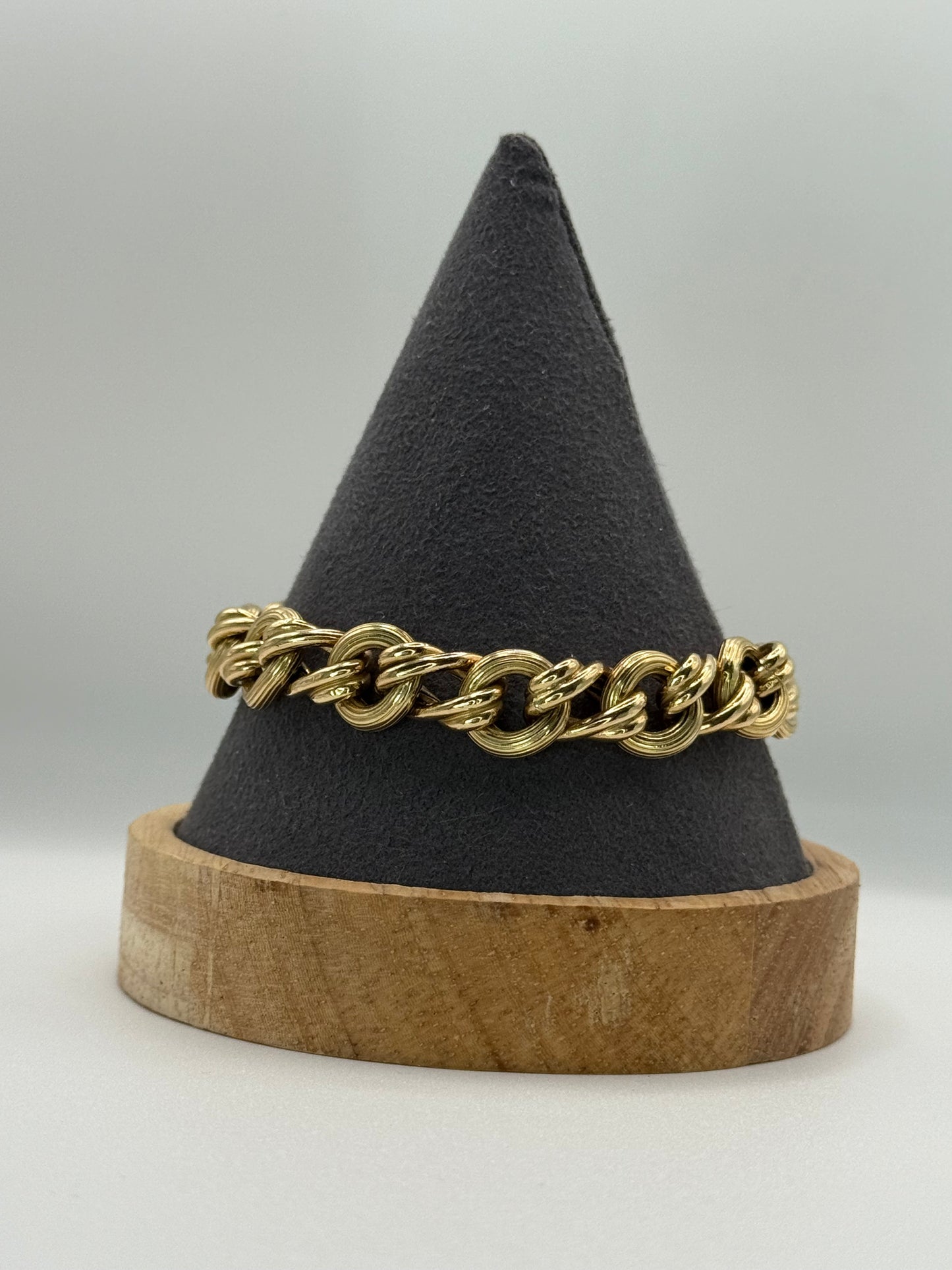 14K Gold Link Bracelet