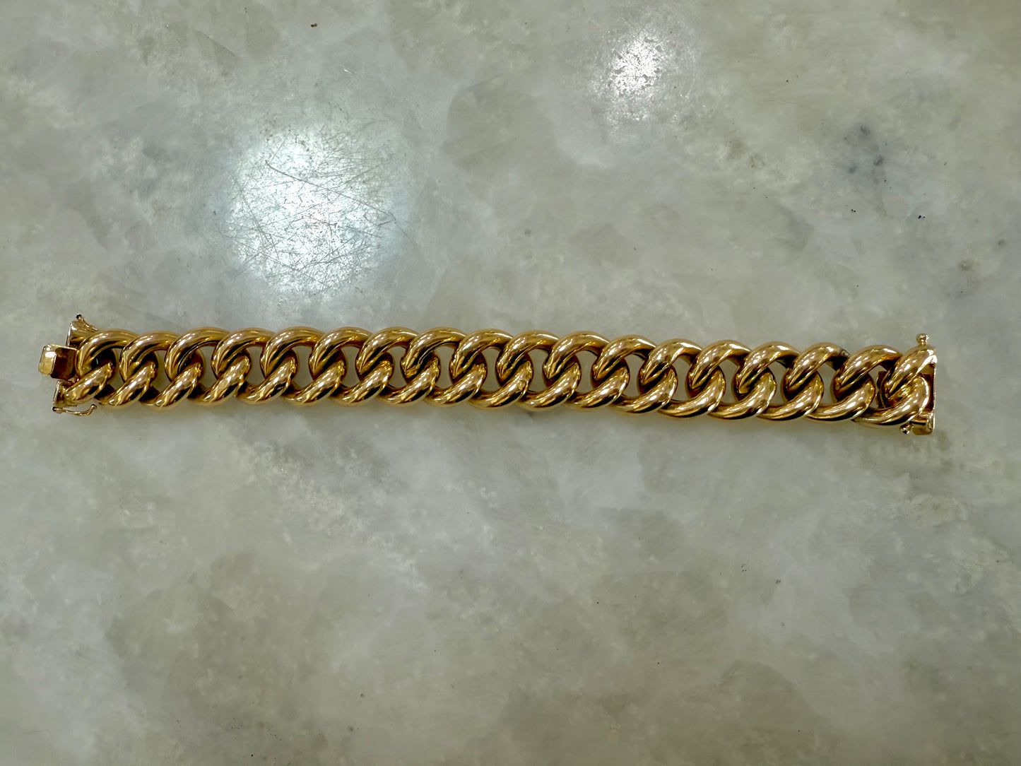 Large Curb Bracelet