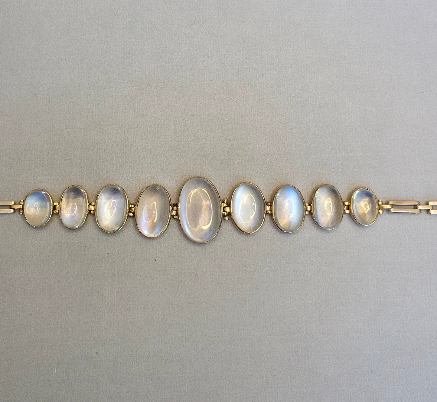 Edwardian Blue Moonstone Bracelet