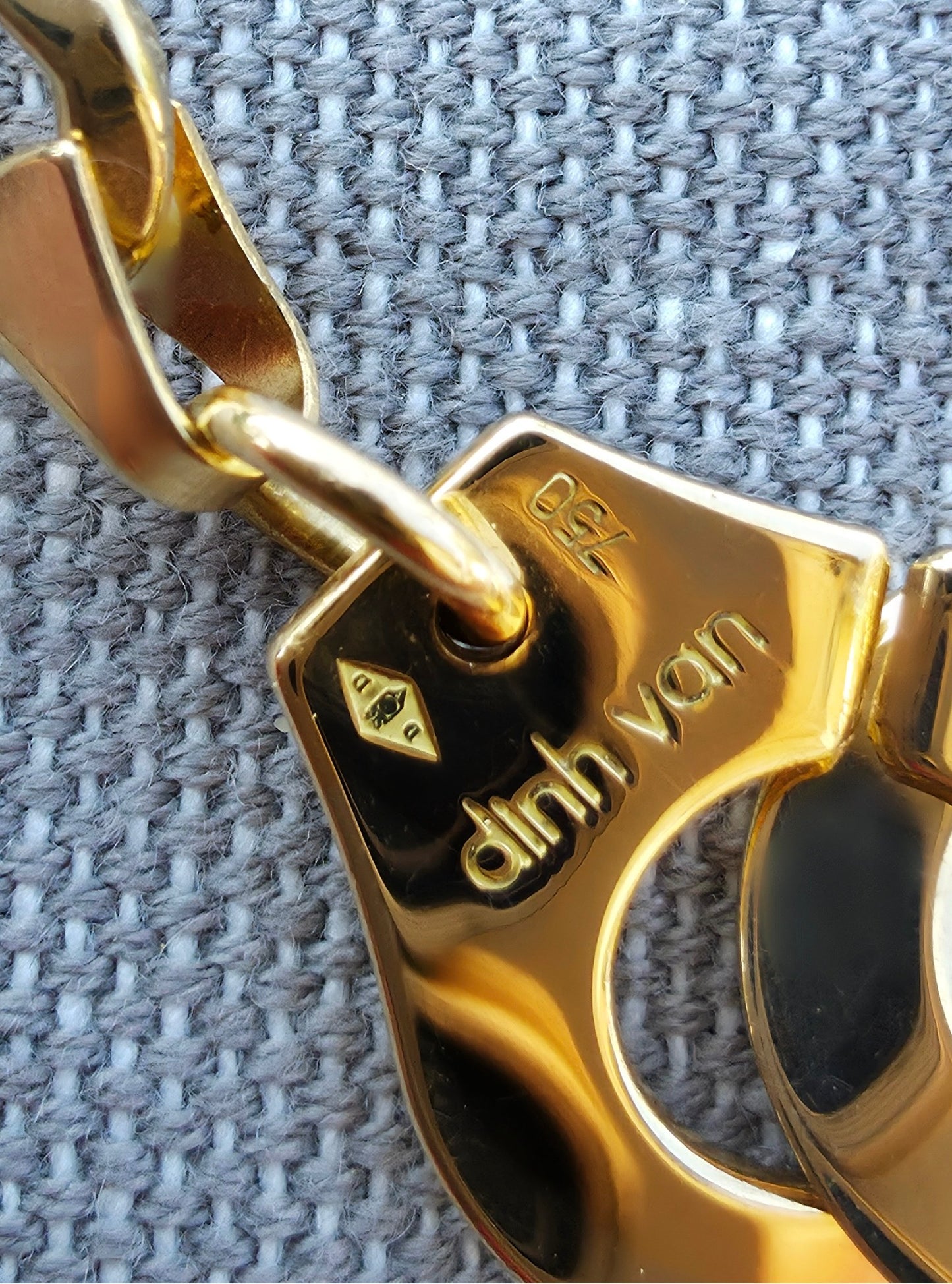 Menottes Dinh Van R15 Necklace