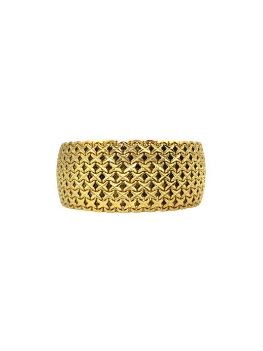 Heavy Italian Link Bracelet XO 