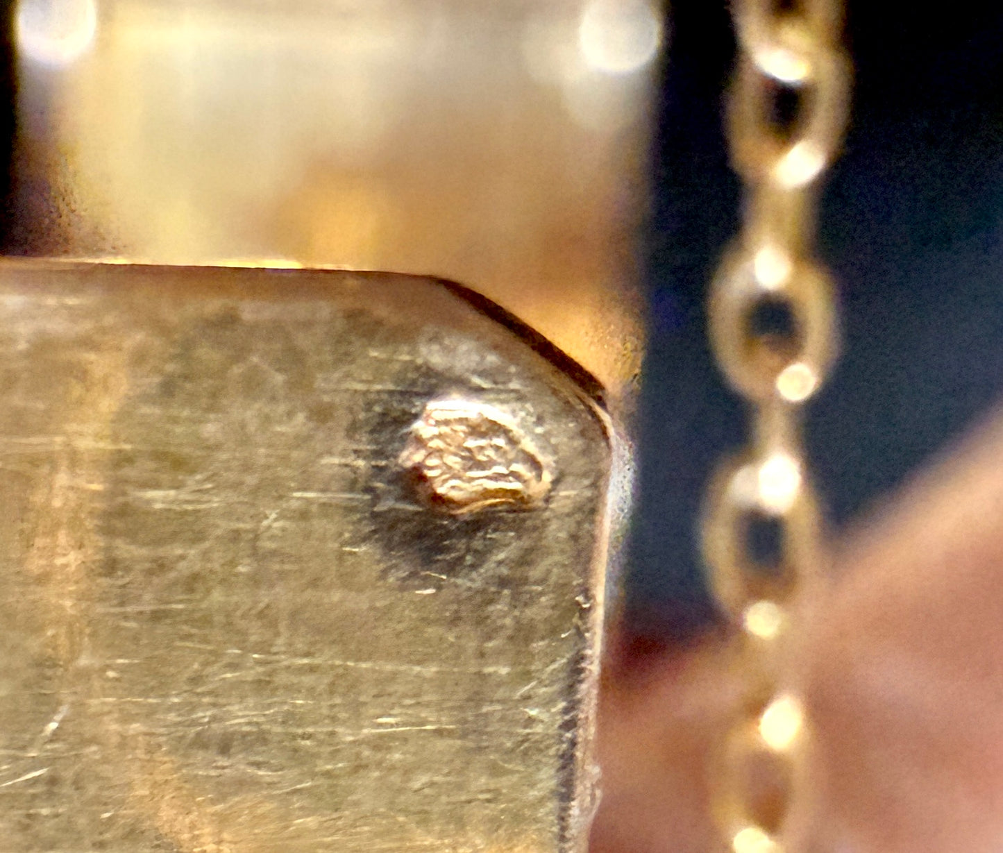 Victorian 18K French Bangle