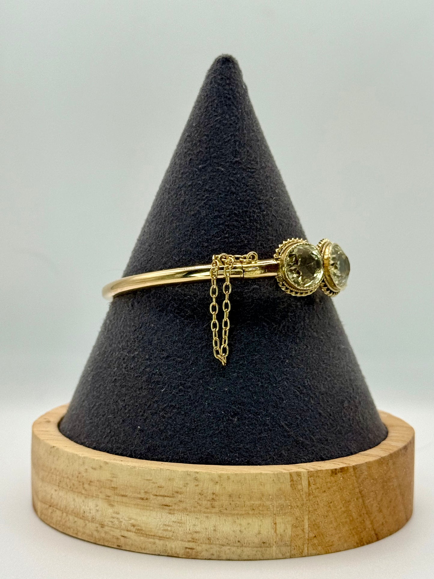 Antique Citrine Bangle