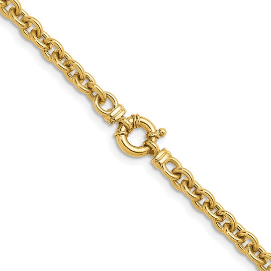 18k gold Cable Chain