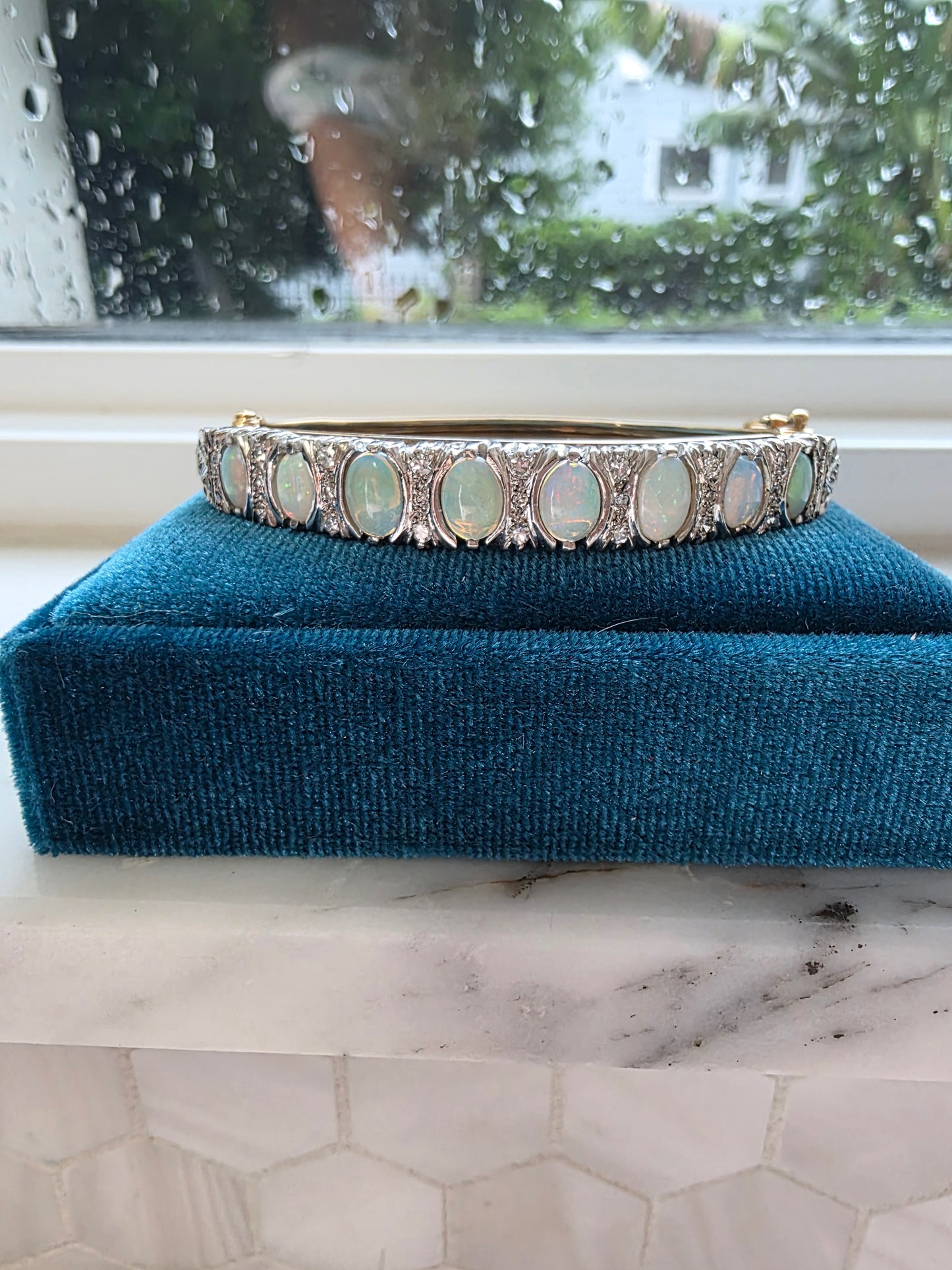 Australian Opal Victorian Bangle