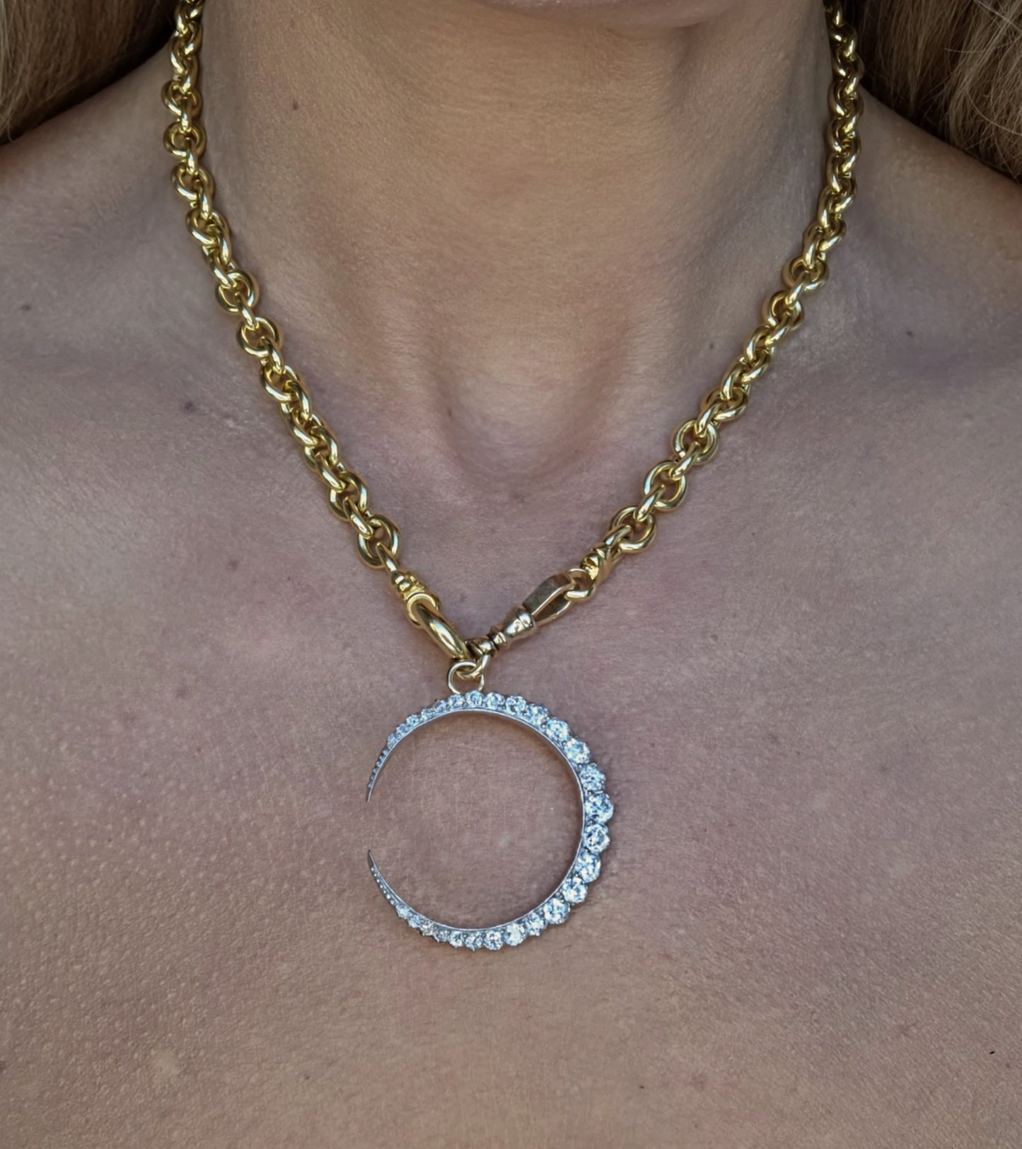 18k gold Cable Chain