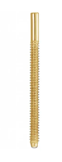 14K Scroll Earring Setting