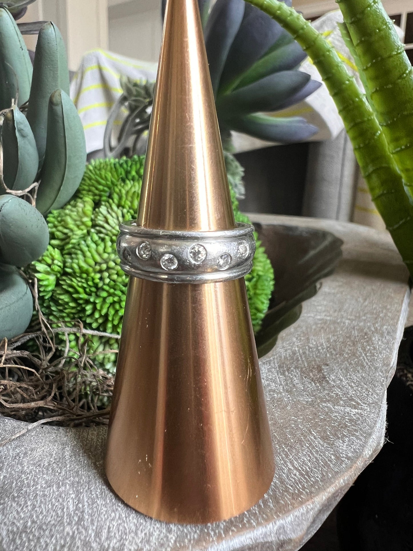 Rudolph Erdel Platinum and Diamond band