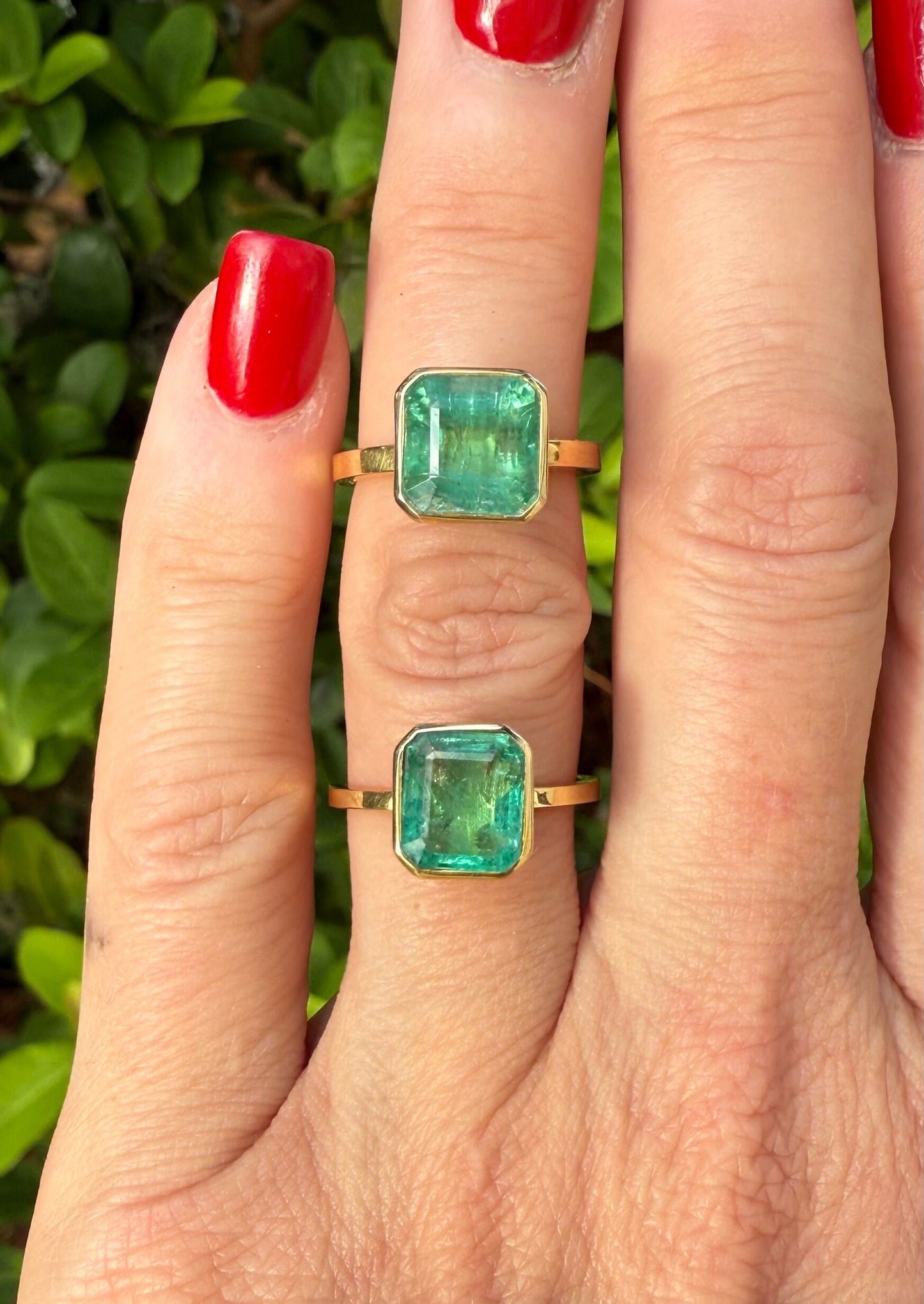 22k Emerald ring