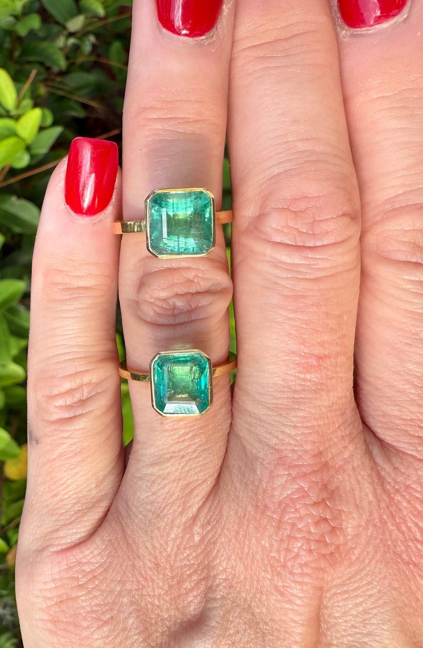 22k Emerald ring