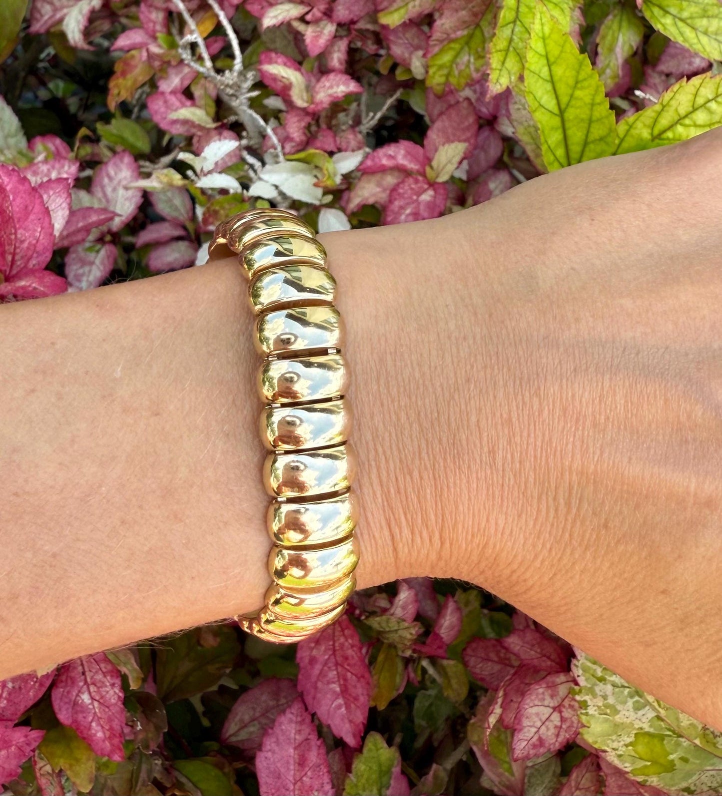 Modern 14K Link Bracelet